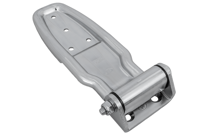 Cerniera laterale con staffa di montaggio STEELPRESS HB-01.270-02+UH-01 montaggio laterale completo del rimorchio