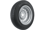 Set di due ruote per rimorchi UNITRAILER / TEMARED / NOVATECNO / ELLEBI TIRE KENDA 145/80 R13 78N STARCO RIMS 4Jx13"H2 4x100 ET:30