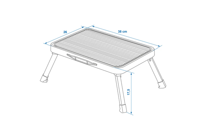 ProPlus 360827 piattaforma pieghevole per rimorchio da 150 kg