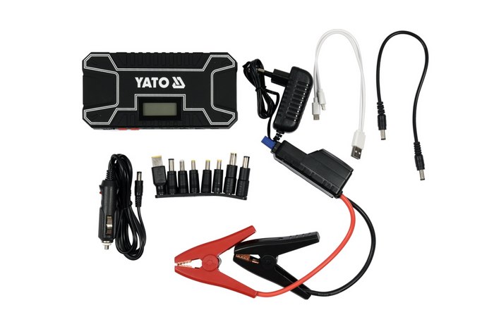 Power bank YATO YT-83082 da 12000 mAh con display LCD