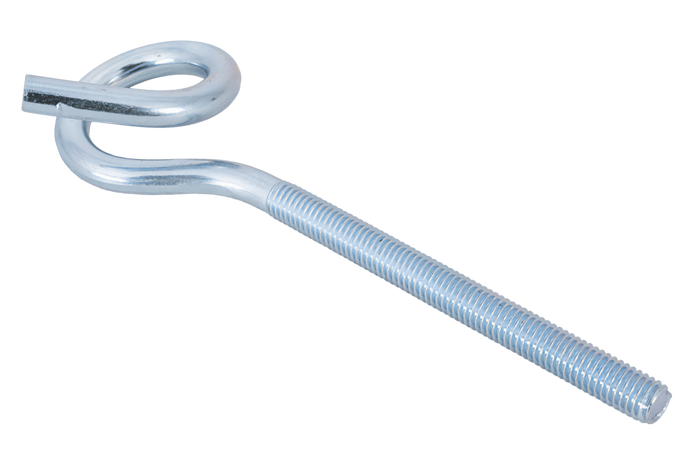 Gancio da cantiere DROMET HOH M8x140 con estremità oscillante