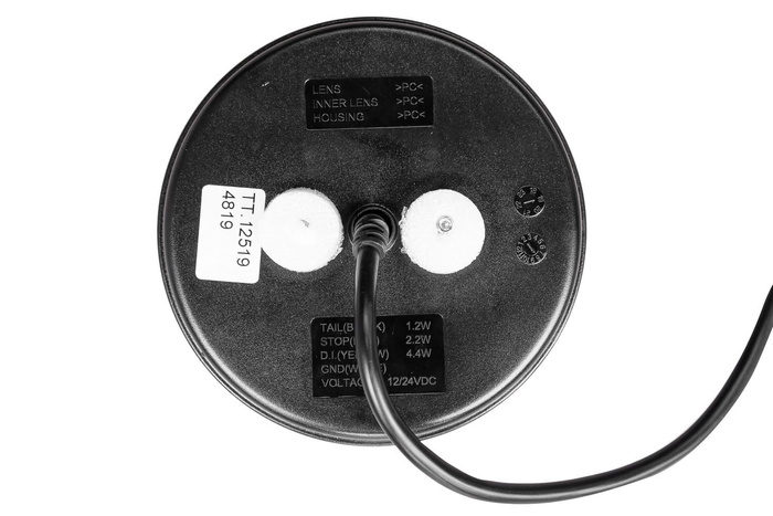 TT TECHNOLOGY TT.12519L Fanale posteriore a LED, 3 funzioni, sinistro