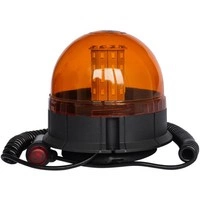 Luce LED stroboscopica lampeggiante di emergenza a LED smd 190l con base magnetica