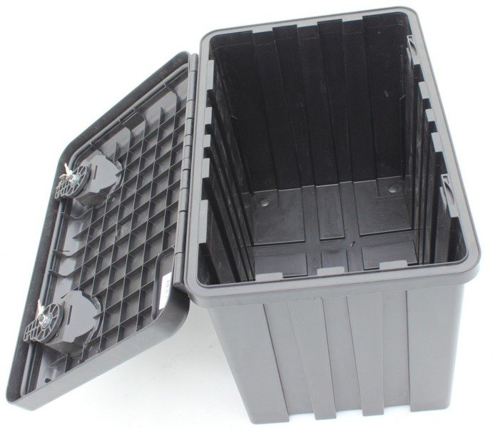 Set: cassetta portautensili scatola degli attrezzi Daken Just 600 con  guarnizione inclusa per rimorchi camion furgoni + staffe