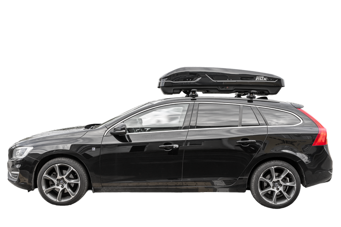 Box da tetto Inter Pack Monsun PRO M, nero metallizzato