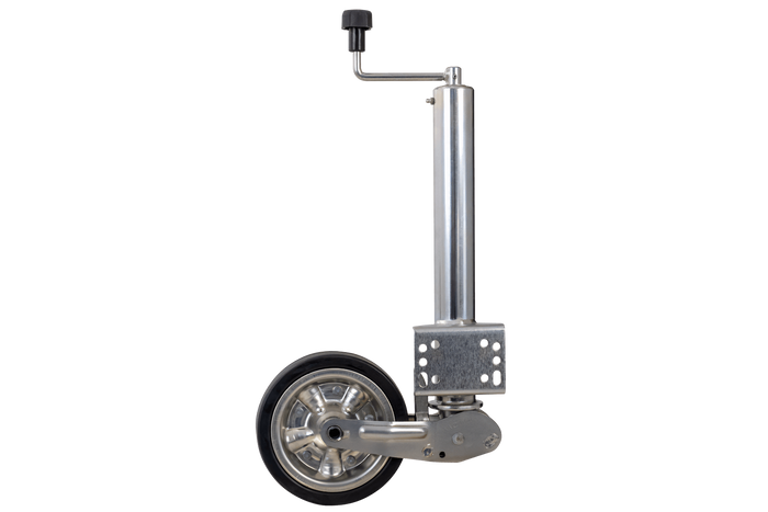 Ruota di spinta rinforzata KNOTT ATK60 con maniglia 350 kg 60 mm 785-1020 mm