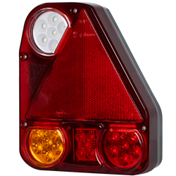 HORPOL LZD774 Fanale posteriore a LED, 5 funzioni, destro