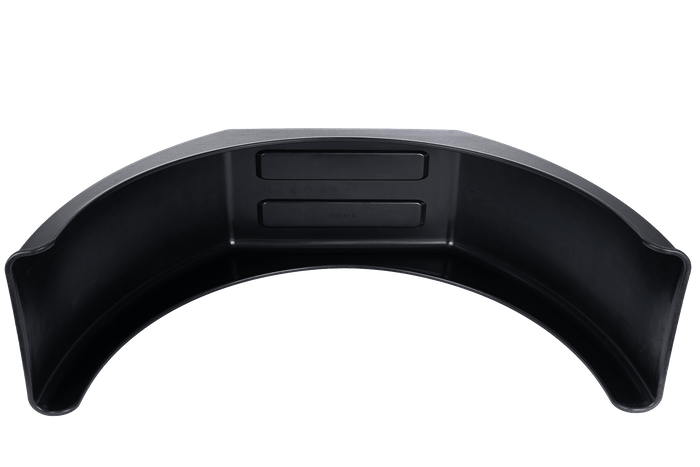 Set di due parafanghi per rimorchio 14-17" DOMAR DK3110 passaruota piatti 870/260mm