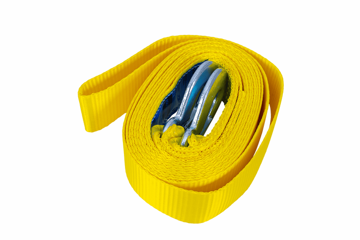 Cavo di traino con ganci UNITRAILER cinghia di traino 5m/50mm/4t giallo