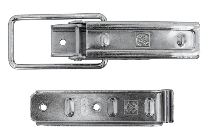 Gancio laterale con chiusura WINTERHOFF BV 10-2 + BVG 10-A chiusura laterale completa del rimorchio