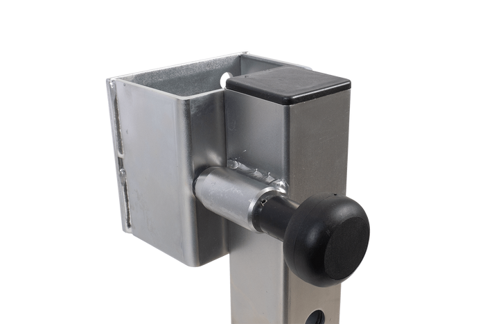 Supporto a manovella estensibile UNITRAILER JL1 per rimorchio pianale da 1500 kg, 346-576 mm