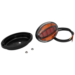 Fanale posteriore universale a LED FRISTOM FT-355 con alloggiamento a filo