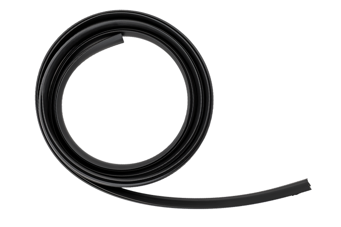 Copertura/guarnizione in gomma (superiore) per trave in alluminio - G3 CL 127 cm