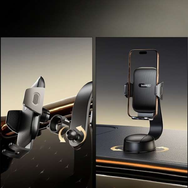 Supporto per telefono da auto BASEUS PrimeTrip C03 Air per cruscotto con ventosa