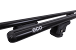 Portapacchi Eco Alubase 135 - portapacchi universale in alluminio per binari aperti