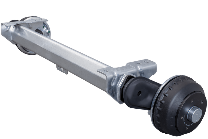Assale frenato AL-KO COMPACT per rimorchio/carro attrezzi 1350kg 800mm 1250mm 5x112