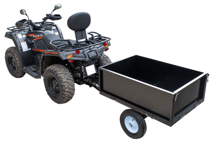 Rimorchio da giardino per trattore, quad UNITRAILER, ribaltabile, portata 225 kg, dimensioni 1030x700 mm