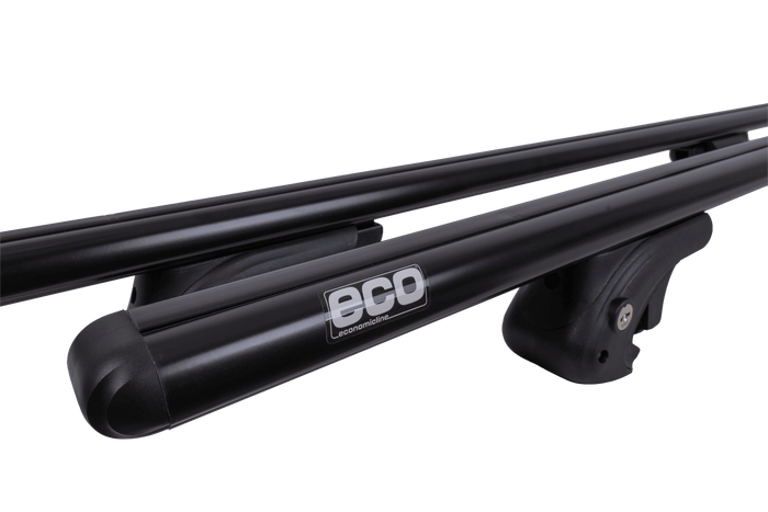 Portapacchi Eco Alubase 120 - portapacchi universale in alluminio per binari aperti