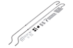 Supporto per ruota di scorta KNOTT per roulotte 1475-1850mm