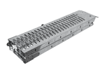 UNITRAILER ALR004B rampe pieghevoli in acciaio per rimorchi, 190 cm, portata 400 kg, set da 2