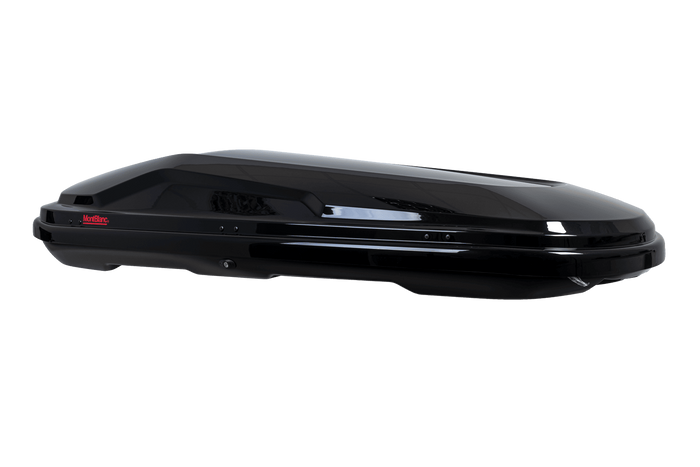 Box da tetto Mont Blanc Altitude 450 nero metallizzato