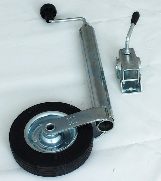 Ruotino di appoggio con morsetto WINTERHOFF ST48-200VB+KLE48 150kg 48mm