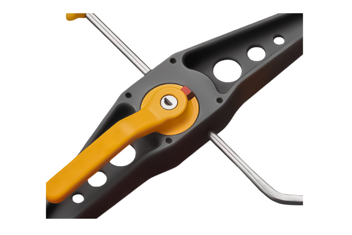 Set di due staffe di montaggio per scala LOKHEN STOPPY 606510100