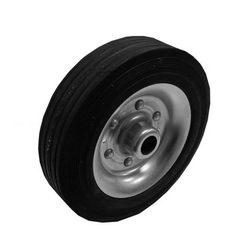 Ruota di scorta per ruotino di supporto KNOTT 4802796X, realizzata in gomma piena, 220x70 mm.