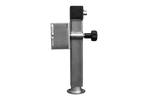 UNITRAILER D-110.000.049 supporto a manovella estensibile per rimorchio pianale da 1300 kg 410-645 mm