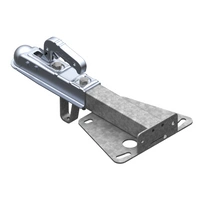 Gancio di traino AL-KO AK7 75VR per rimorchio da 750 kg con timone a V.