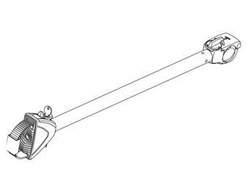 Staffa lunga 022640 Atera Strada Evo 3/Vario 3