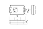 Fanale posteriore a LED HORPOL LZD 2790 con 3 funzioni, universale