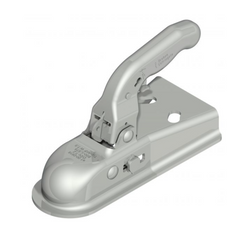 Gancio a sfera KNOTT 6E0071.001 per rimorchio da 750 kg con timone a V