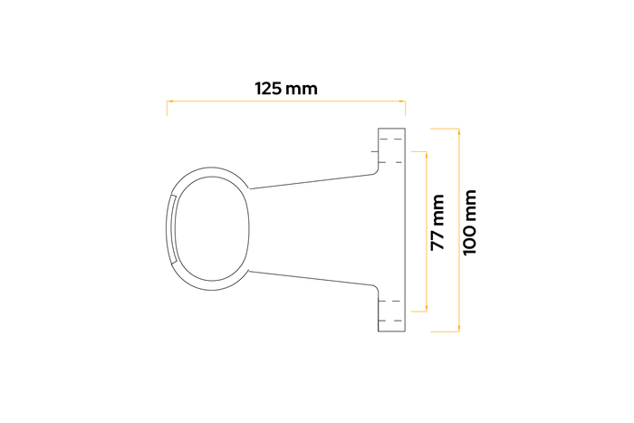 ASPÖCK SUPERPOINT II luce di posizione universale