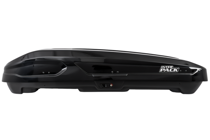 Box da tetto Inter Pack Monsun PRO M, nero metallizzato