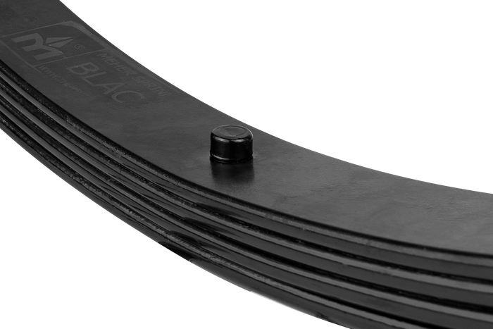 Molla a 4 foglie per rimorchi da 76,5 cm e 375 kg.