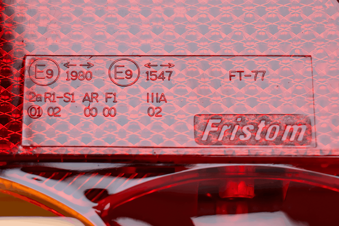Fanale posteriore FRISTOM FT-77, 5 funzioni, destro