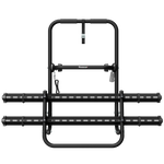 Portabici per ruota di scorta Peruzzo Brennero 4x4 - Portabici per 2 bici con binari (nero)