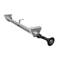 Asse KNOTT VG7-L non frenato per rimorchio 750kg 1125mm 1615mm 4x100