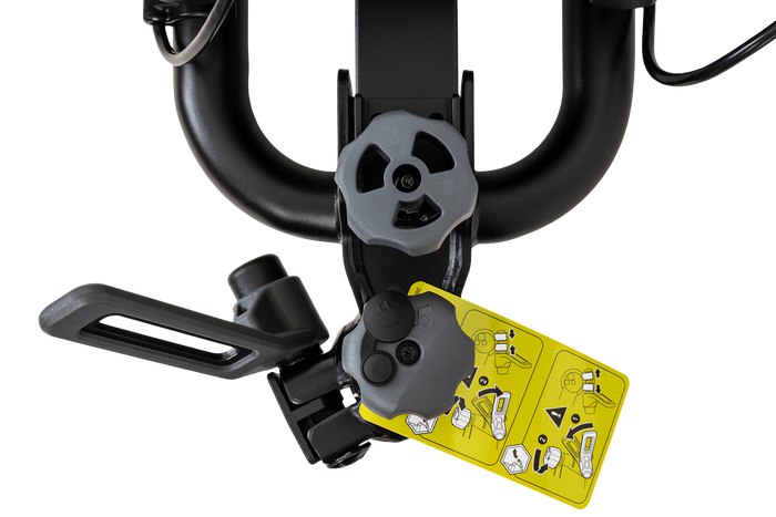 Portabici da gancio traino Inter Pack New Spider 4 per 4 biciclette