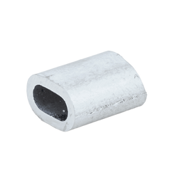 Connettore in alluminio per corde DROMET ZLA.3, manicotto per corde da 3 mm