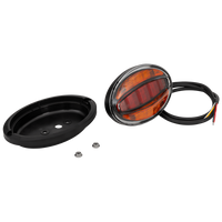 Fanale posteriore universale a LED FRISTOM FT-355 con alloggiamento a filo