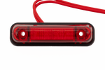 Lampada di segnalazione a LED FRISTOM FT-081, rossa, universale