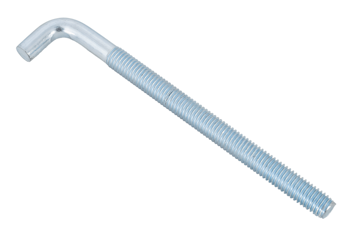 Gancio da cantiere DROMET HP M8x120 con estremità angolata (dritto)