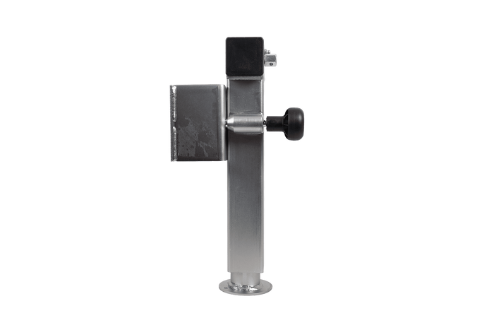 Supporto a manovella estensibile UNITRAILER JL2 per rimorchio pianale da 1300 kg, 410-645 mm