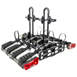 Portabici da gancio traino Inter Pack New Spider 4 per 4 biciclette
