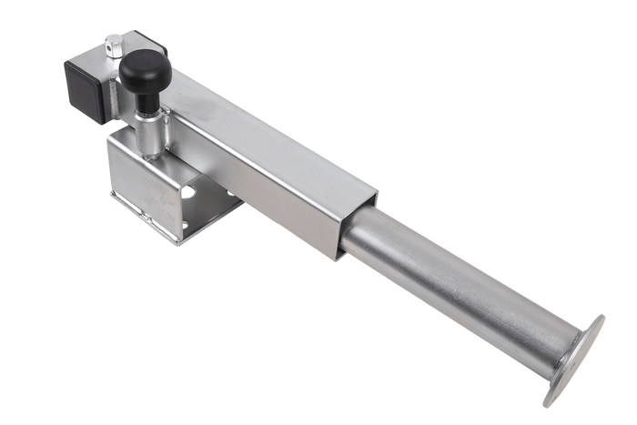 Supporto a manovella estensibile UNITRAILER JL2 per rimorchio pianale da 1300 kg, 410-645 mm
