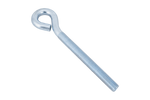 Gancio da cantiere DROMET HO M12x170 con estremità chiusa (a occhiello)