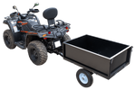 Rimorchio da giardino per trattore, quad UNITRAILER, ribaltabile, portata 225 kg, dimensioni 1030x700 mm