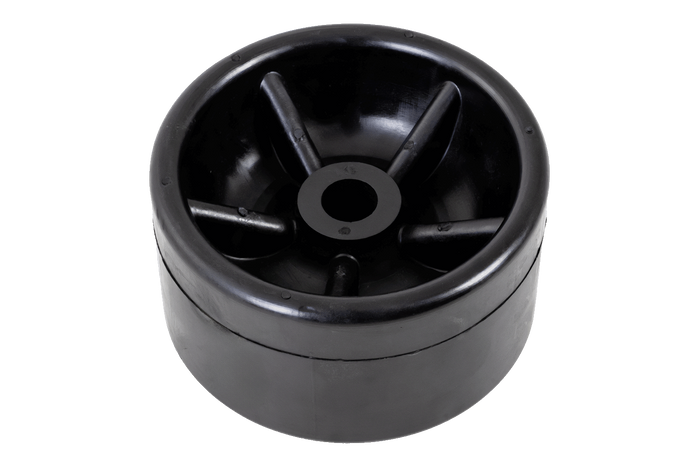 Rullo scorrevole KNOTT, rullo scorrevole in gomma da 67 mm per rimorchio per barche